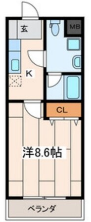 グリスの物件間取画像